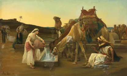 Rebecca und Eliézer